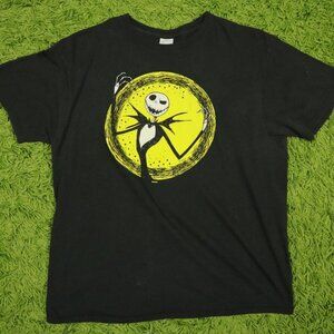 Vintage Nightmare Before Christmas Jack Skellington Graphic T-shirt